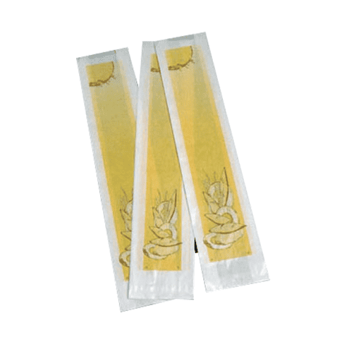 Sac à pain papier décoré 12ml 65mm  H380mm