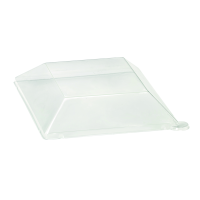 Couvercle RPET transparent  152mm  H38mm