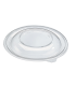 Couvercle plastique cristal transparent dôme    H22mm