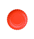Coupelle carton double face orange/citron  90mm