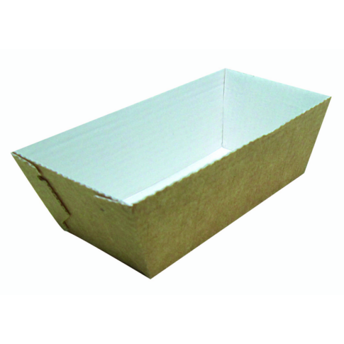 Moule de cuisson carton microflute rectangulaire  200mm  H30mm