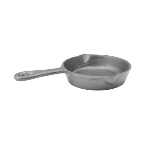 Mini Poele En Fonte Noire Diam 98Mm 100Ml - X12 Pcs