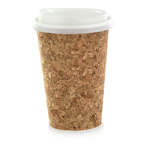 Gobelet carton et liège 350ml 90mm  H136mm