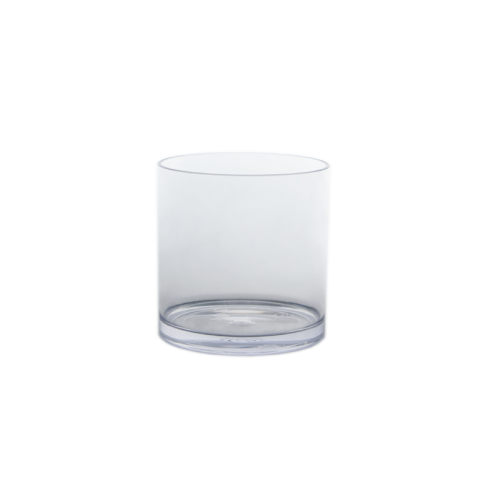 Verre Cupoly Reutilisable Bords Droits Transparent  370 Ml X36Pcs