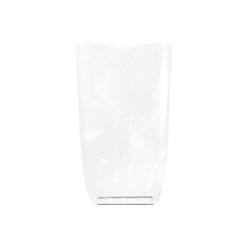 Sac transparent fond cartonné    H320mm