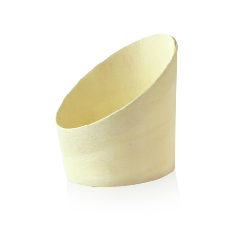 Tube bois coupe oblique    H70mm