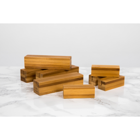 Porte menu en bambou    H25mm