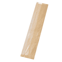 Sac sandwich papier brun à fenêtre cristal    H550mm