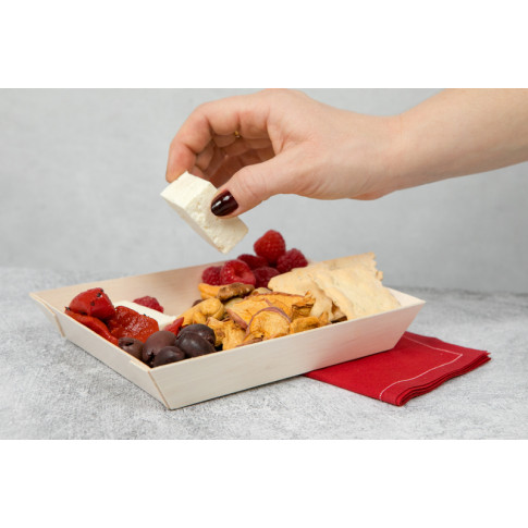 Serviette de table coton rouge