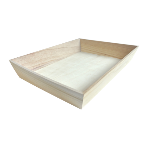 Plateau repas bois NOA 390x290mm H65mm