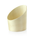 Tube bois coupe oblique   H89mm 180ml