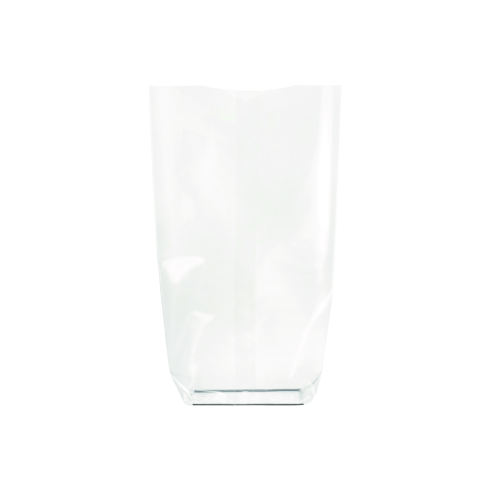 Sac transparent fond cartonné    H360mm