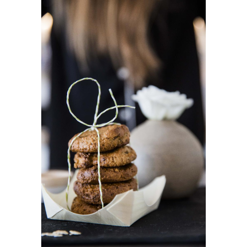 Mini assiette bois "Pin Up"    H25mm