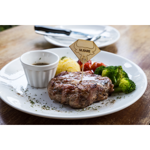 Pique steak bambou "Rumpy" Medium Rare (saignant)    H95mm