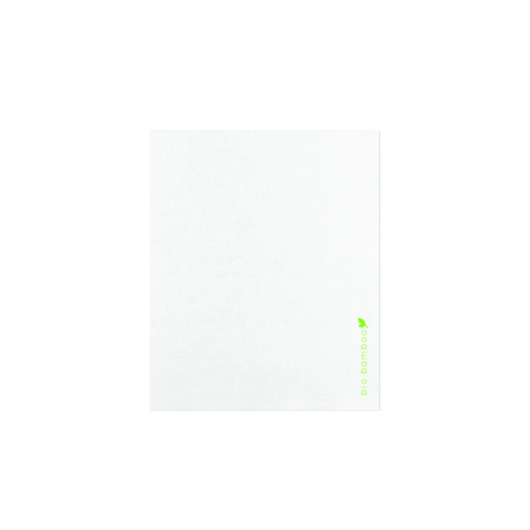 Serviette essuie-main blanche en cellulose