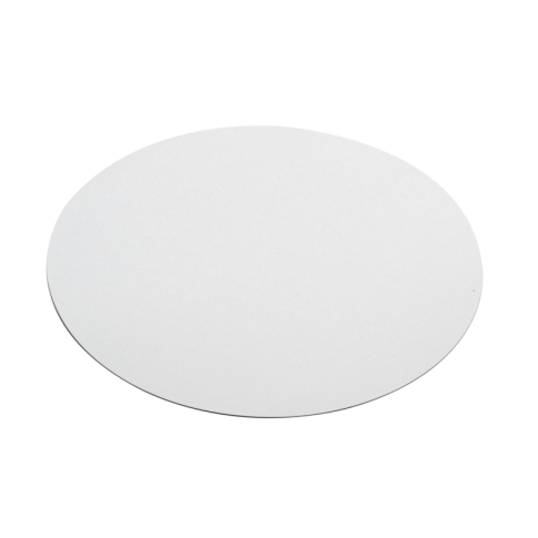 Rond carton double face or/noir  280mm