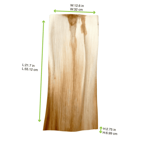 Feuille de palmier naturelle 500ml 170mm