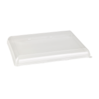 Couvercle PET transparent "BioNchic"    H33mm