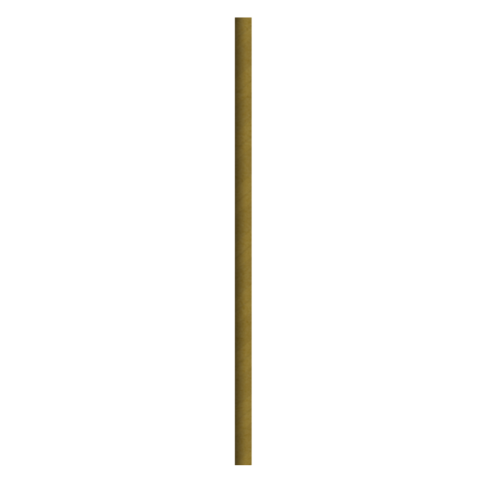 Paille papier kraft pour smoothie emballé individuellement  8mm  H197mm