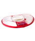 Kit plateau ovale rouge "First class"    H30mm
