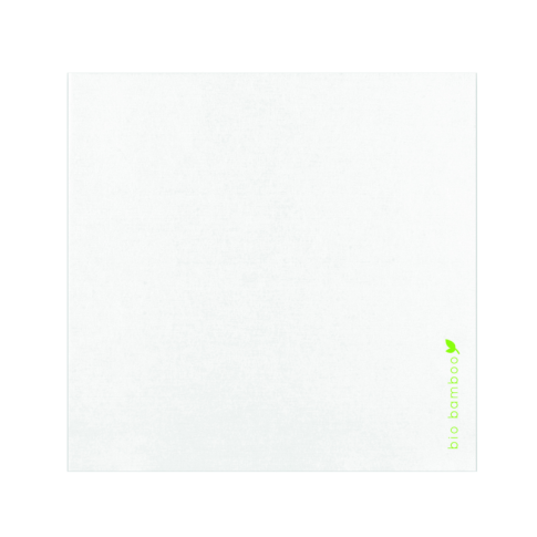 Serviette en fibre de bambou blanche