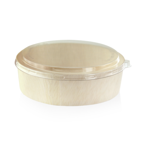 Bol rond en bois "Samourai" 500ml 192mm  H45mm