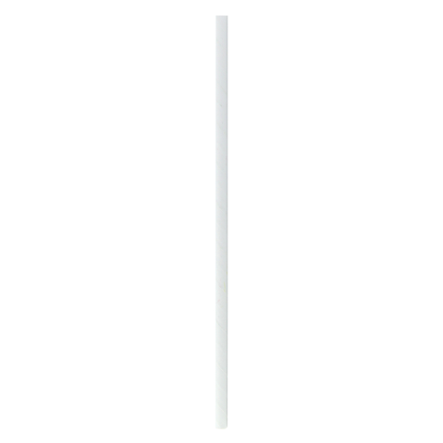 Paille papier blanc emballé individuellement  6mm  H260mm