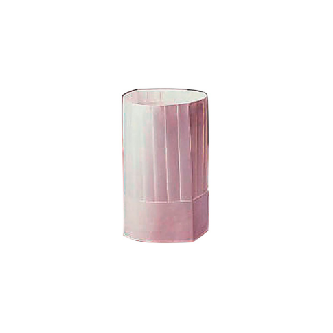 Toque ronde papier blanc    H230mm