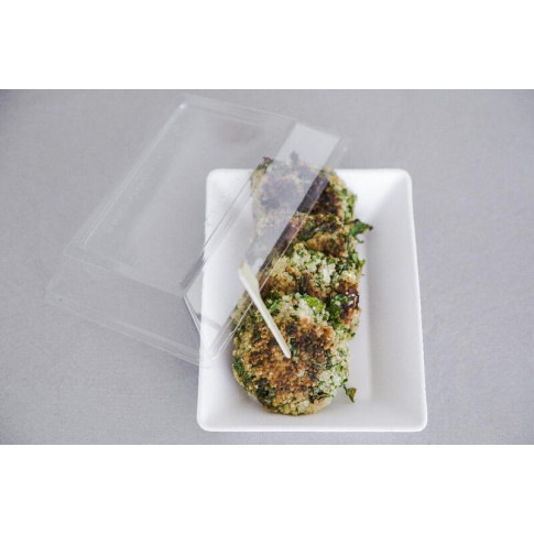 Couvercle PET transparent     H28mm