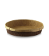 Moule de cuisson papier kraft rond 750ml   H35mm