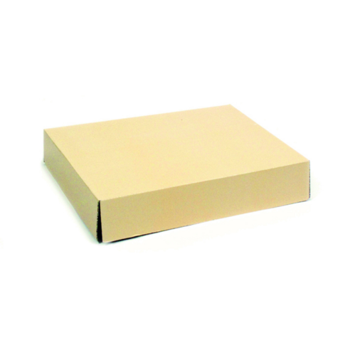 Couvercle pour plateau carton ivoire  187mm  H6mm