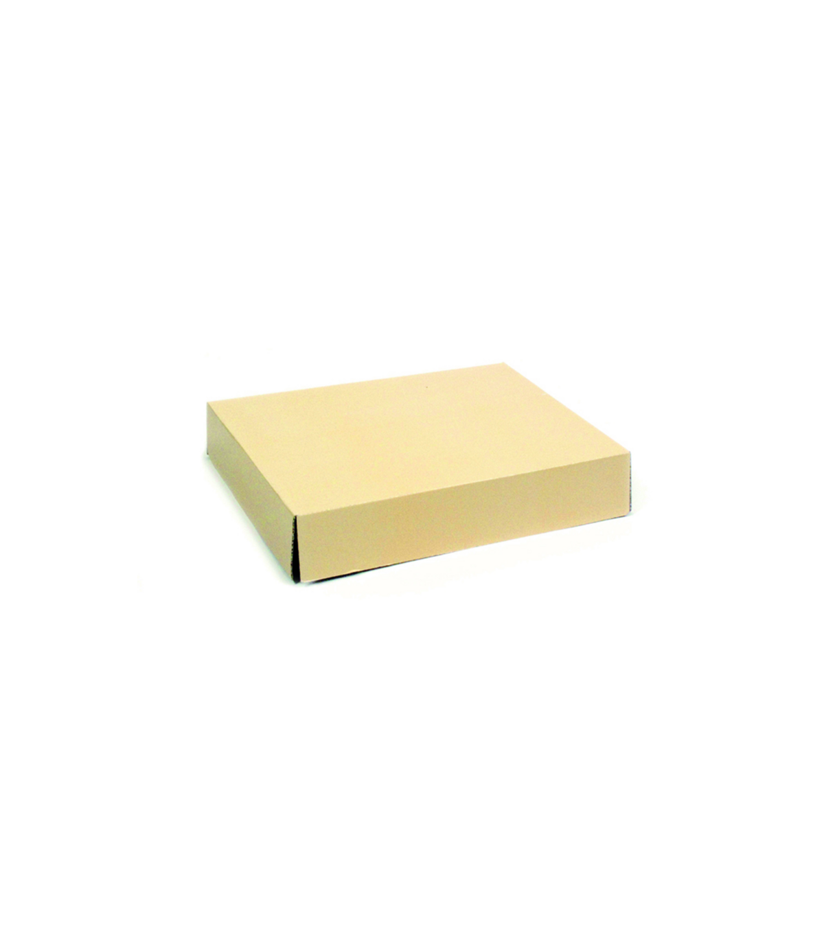 Couvercle pour plateau carton ivoire 187mm H6mm