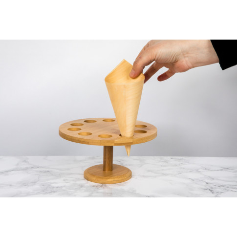 Support bambou pour cônes 10 trous    H92mm