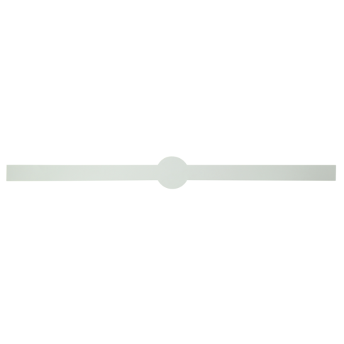 Etiquette autocollante blanche