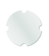 Couvercle carton blanc pour pot poulet  214mm