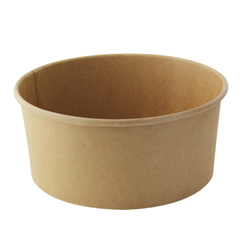Saladier rond en carton kraft "Buckaty"