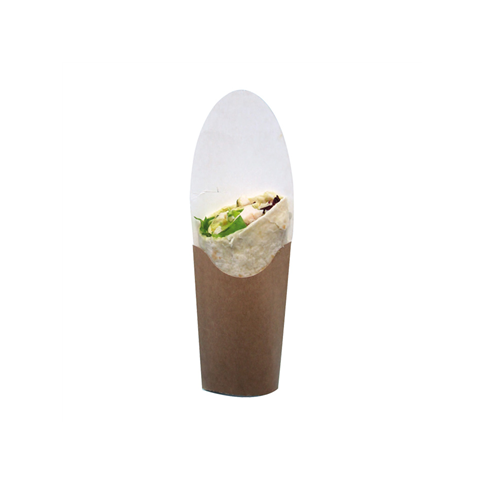 Etui carton brun wraps et crêpes 255x89mm