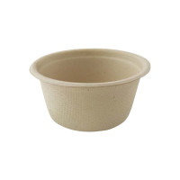 Coupelle pulpe ronde brune   H30mm 60ml