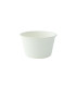 Pot à dessert blanc en pulpe de canne à sucre  H55mm 240ml
