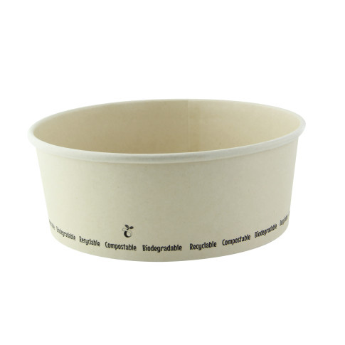 Saladier rond en carton fibre de bambou "Buckaty"