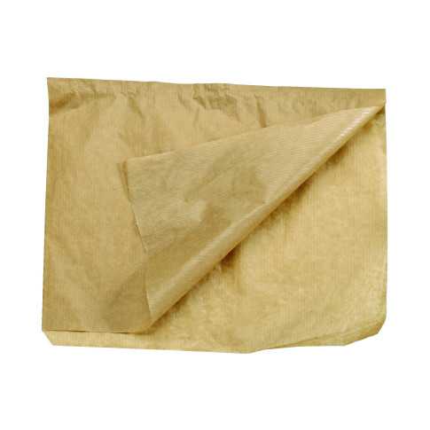 Sac papier brun ouvert sur 2 côtés, 25*23cm
