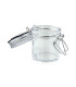 Bocal plastique PS transparent rond - 300ml 106mm  H60mm