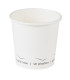 Gobelet Eden blanc en carton sans plastique, Waterbased 590ml 90mm  H60mm