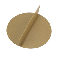 Diviseur 2 parties en carton brun  130mm H45mm