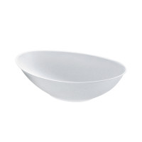 Bol ovale blanc en pulpe "BioNchic"  1000ml  H63mm