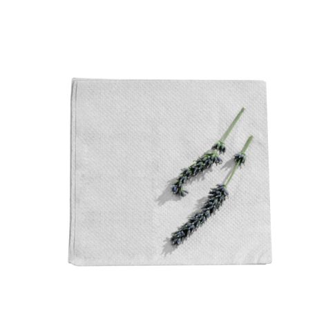 Serviette ouate blanche 2 plis