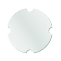 Disque de fermeture blanc en carton pour seau à poulet dia183mm