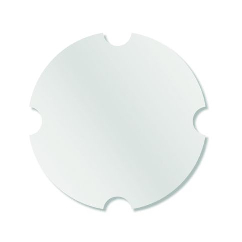 Disque de fermeture blanc en carton pour seau à poulet dia183mm