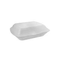 Coquille plastique PSE ovale blanche350mmH89mm