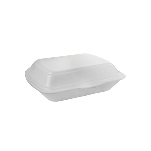 Coquille plastique PSE ovale blanche350mmH89mm